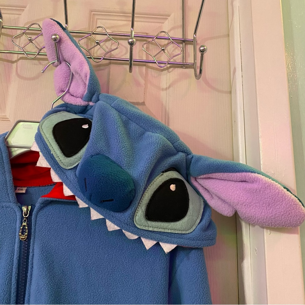 stitch sweater with hood NWOT from lilo and stitch disney inspired - Picture 2 of 8